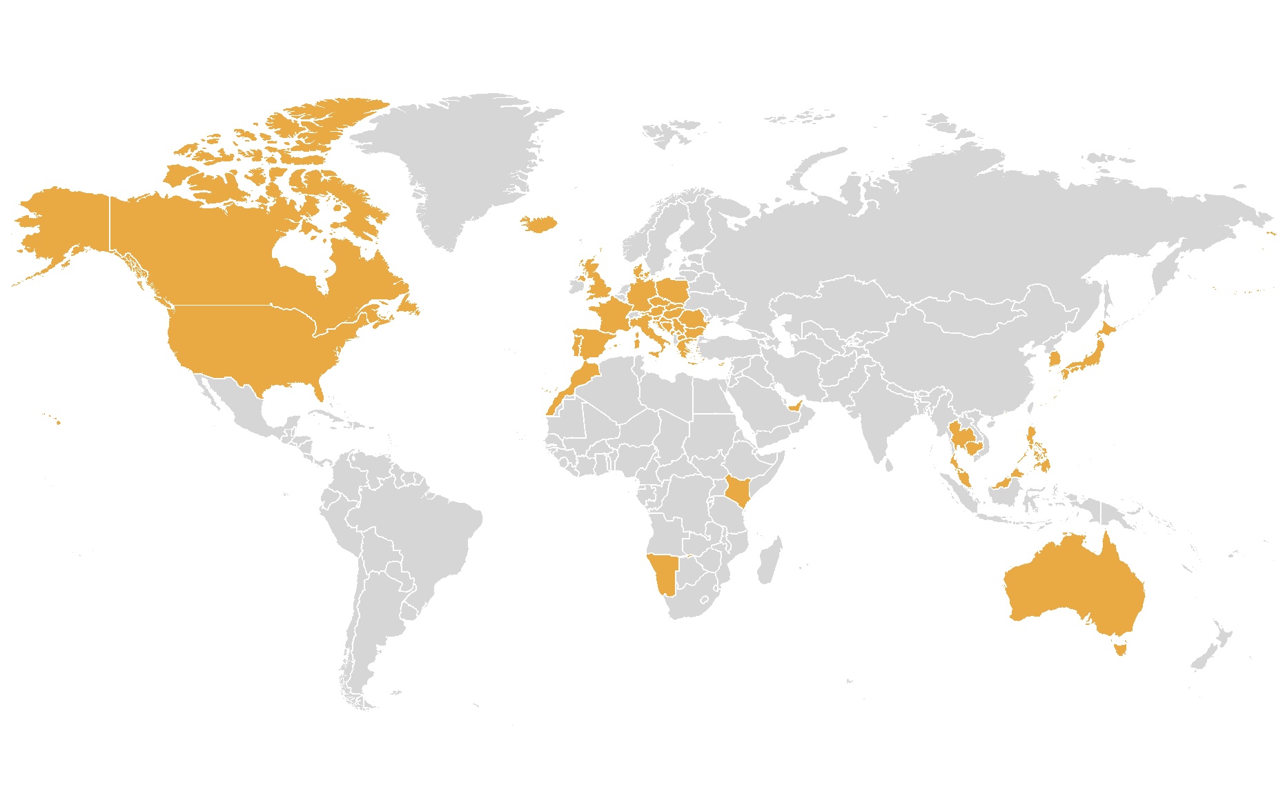 Travel Statistics - 21% World, 42 Countries